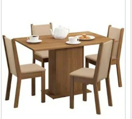 Necesito comprar comedor 4 puestos madera