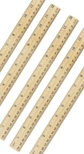 Necesito 20 docenas de regla escolar en madera