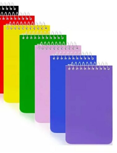 Necesito 200 libretas iguales 20cm alto 15cm ancho argollado blanco pasta plastica